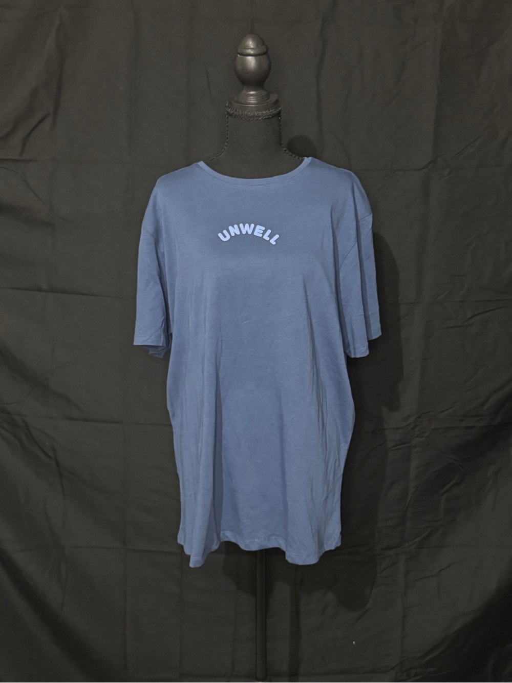 NWT Unwell Apparel Blue Graphic Short Sleeve T-Shirt Unisex Medium